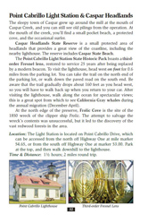 Mendocino Outdoors, 5th Edition, Sample Page