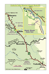 Mendocino Outdoors, 5th Edition, Sample Page