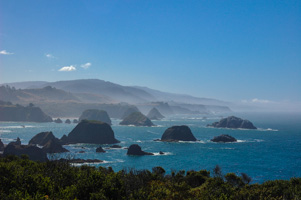 Overlook near Elk, CA