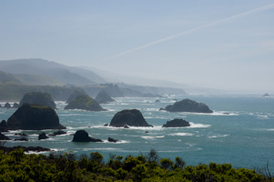 Overlook near Elk, CA