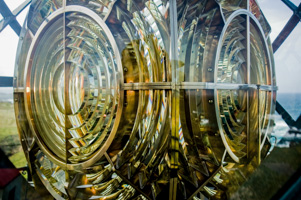 Third-Order Fresnel Lens, Point Cabrillo Lighthouse, Mendocino