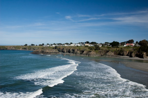 Village of Mendocino from Across Mendocino Bay