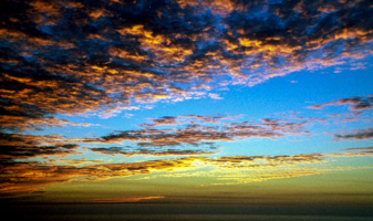Sunset at Agate Cove Inn, Mendocino