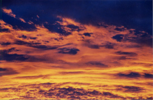 Arizona Sunset on Road Trip